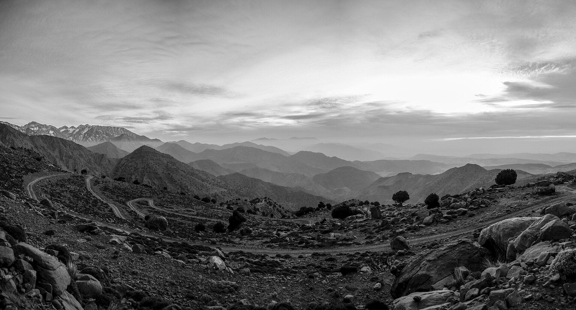 The High Atlas & Mount Toubkal, High Atlas, near Imlil and Marrakesh, Morocco
