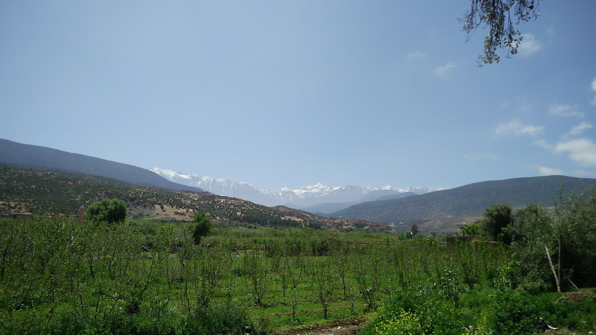 The High Atlas & Mount Toubkal, High Atlas, near Imlil and Marrakesh, Morocco