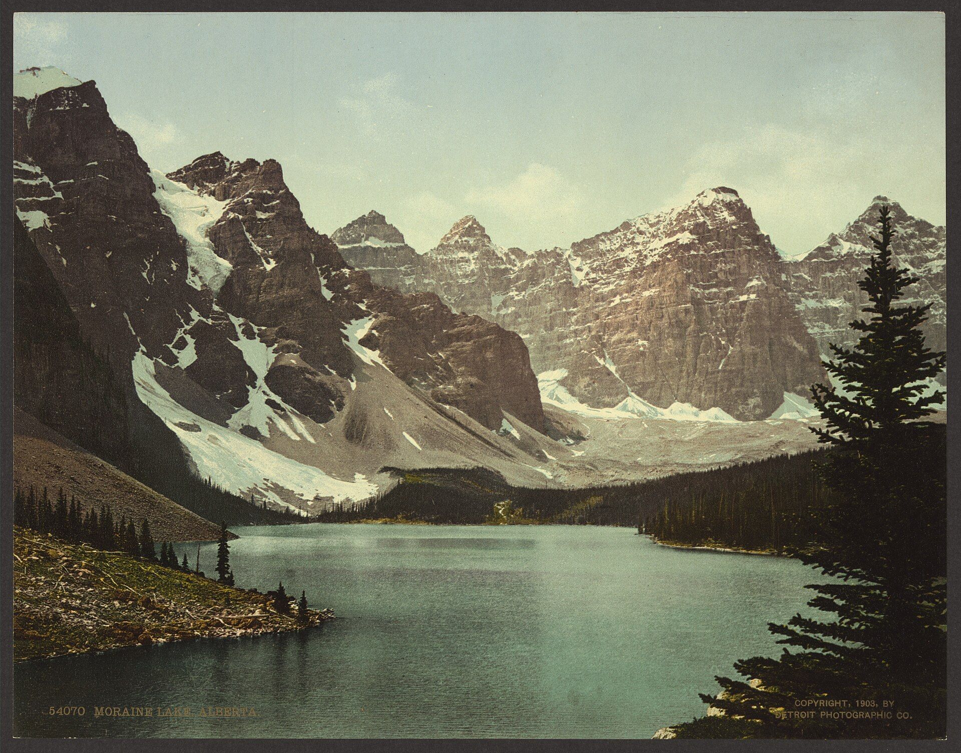 Banff & Moraine Lake, Banff National Park, Alberta, Canada
