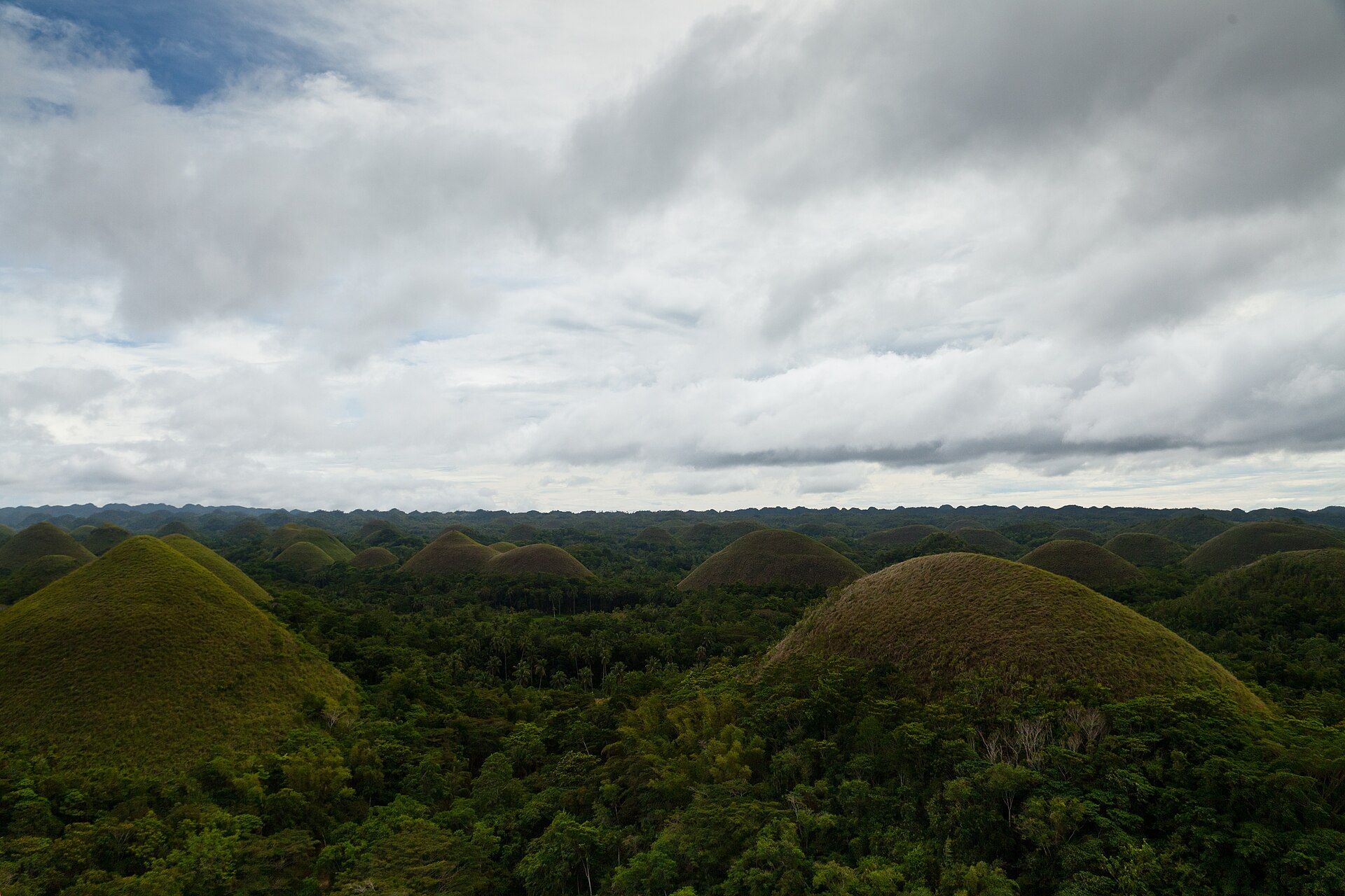 Chocolate Hills, Bohol, Central Visayas, Philippines