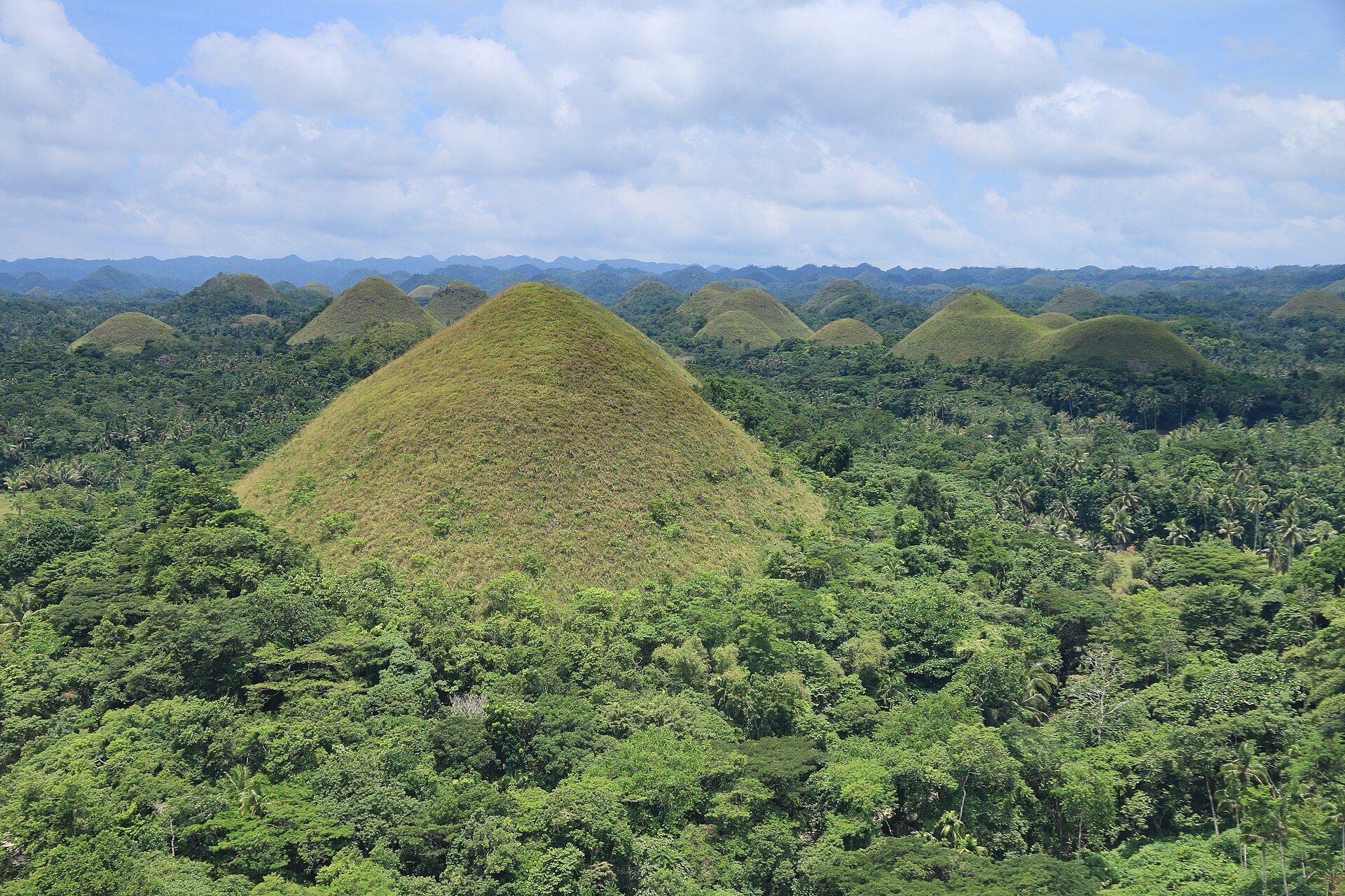 Chocolate Hills, Bohol, Central Visayas, Philippines