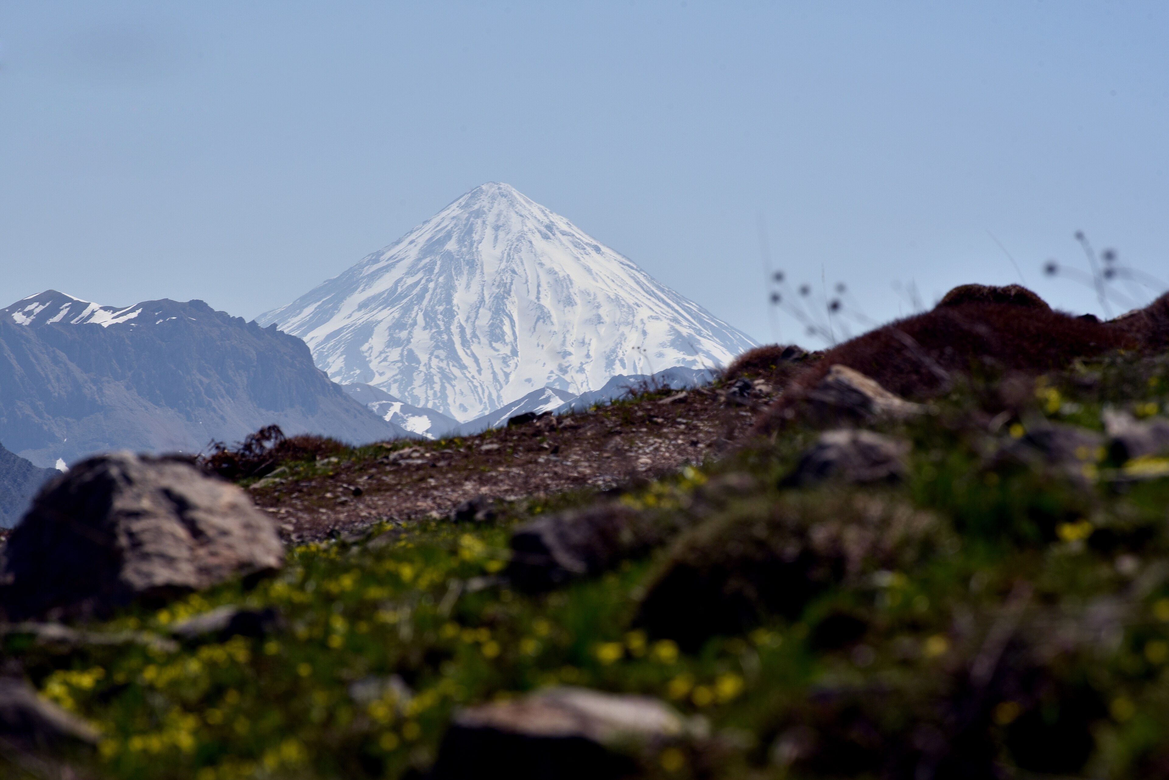 Mount Damavand, Alborz range, Mazandaran Province, northern Iran