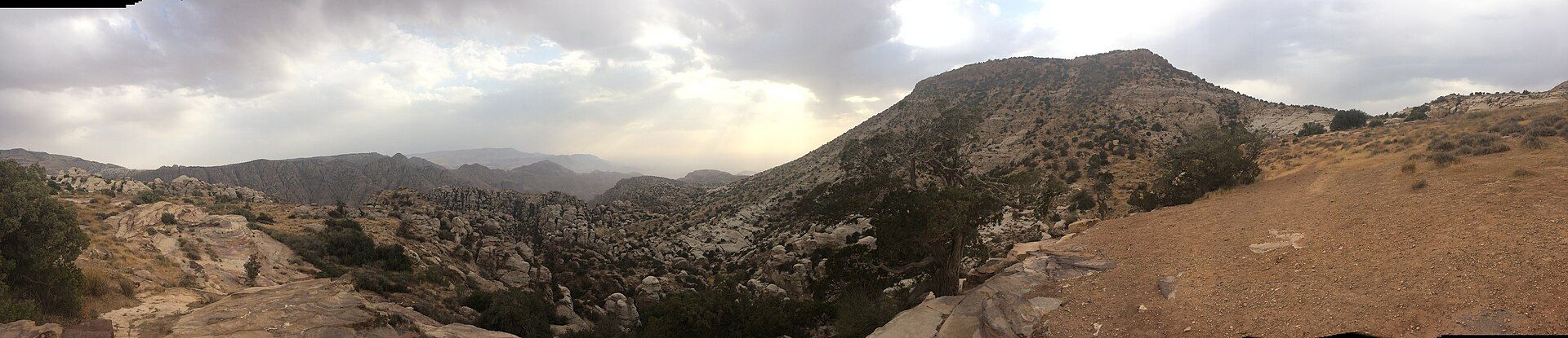 Dana Biosphere Reserve, Tafilah Governorate, along the Great Rift Valley, Jordan
