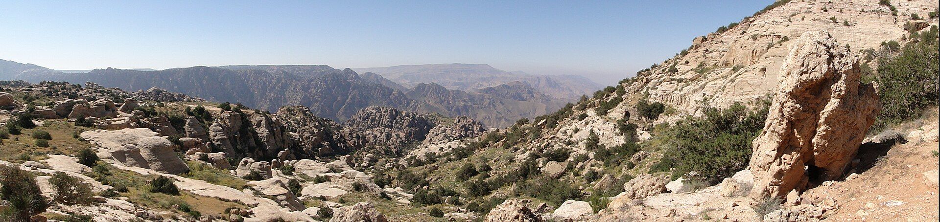 Dana Biosphere Reserve, Tafilah Governorate, along the Great Rift Valley, Jordan
