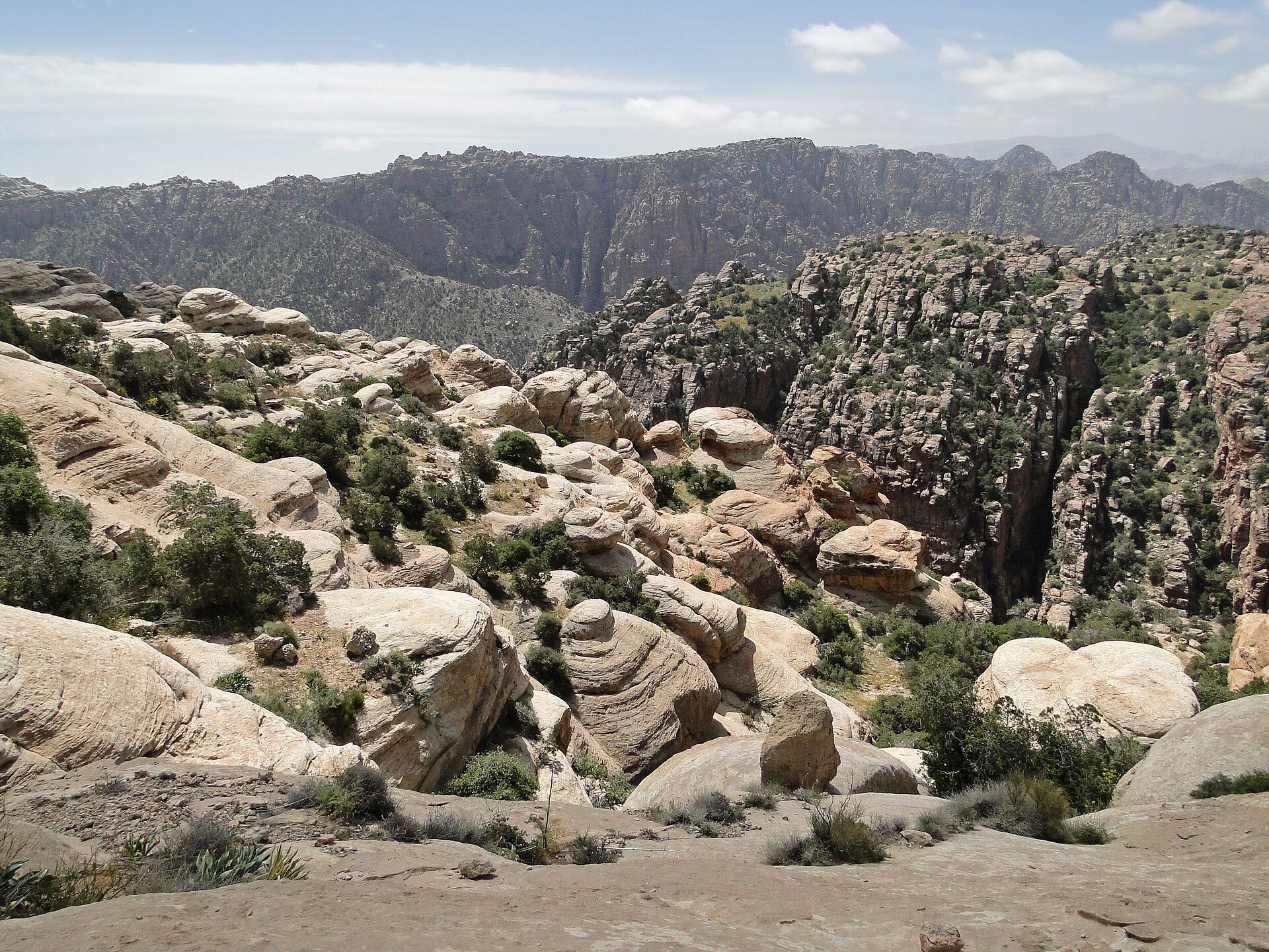 Dana Biosphere Reserve, Tafilah Governorate, along the Great Rift Valley, Jordan
