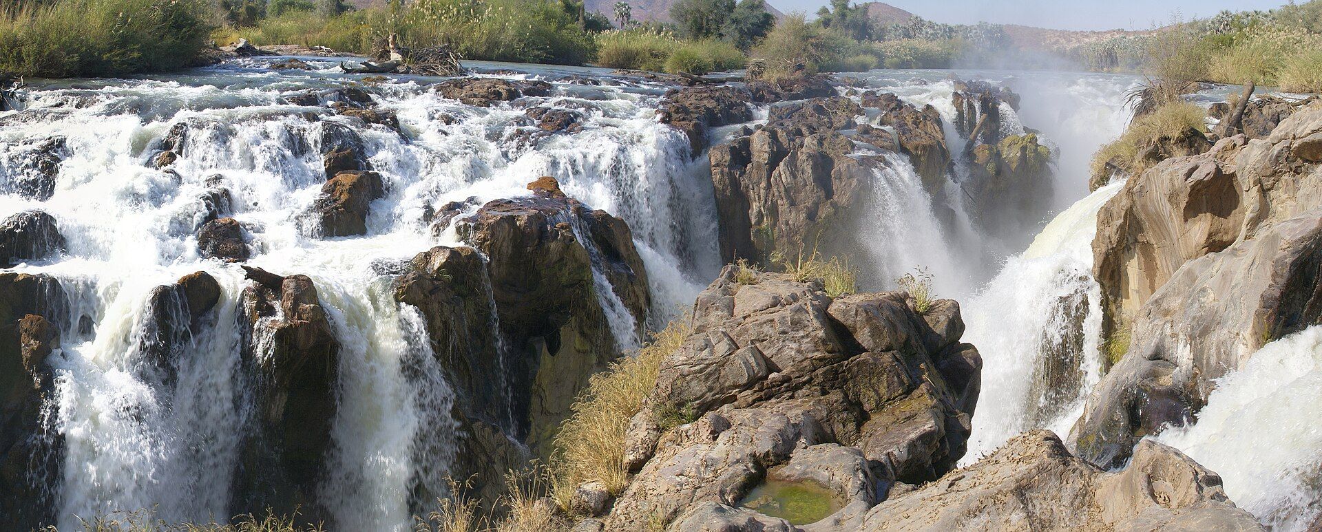 Epupa Falls, Kunene Region (Kaokoland), Namibia–Angola border