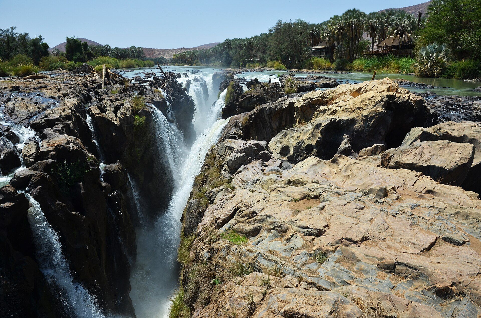 Epupa Falls, Kunene Region (Kaokoland), Namibia–Angola border