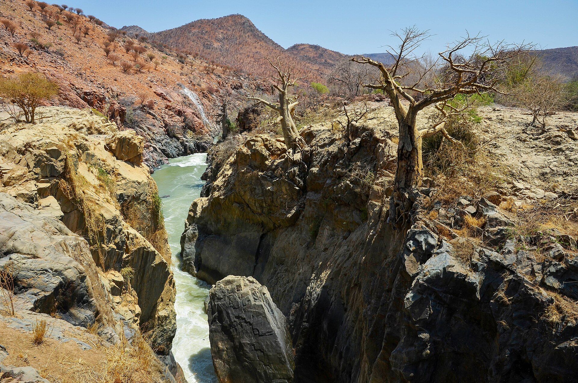 Epupa Falls, Kunene Region (Kaokoland), Namibia–Angola border