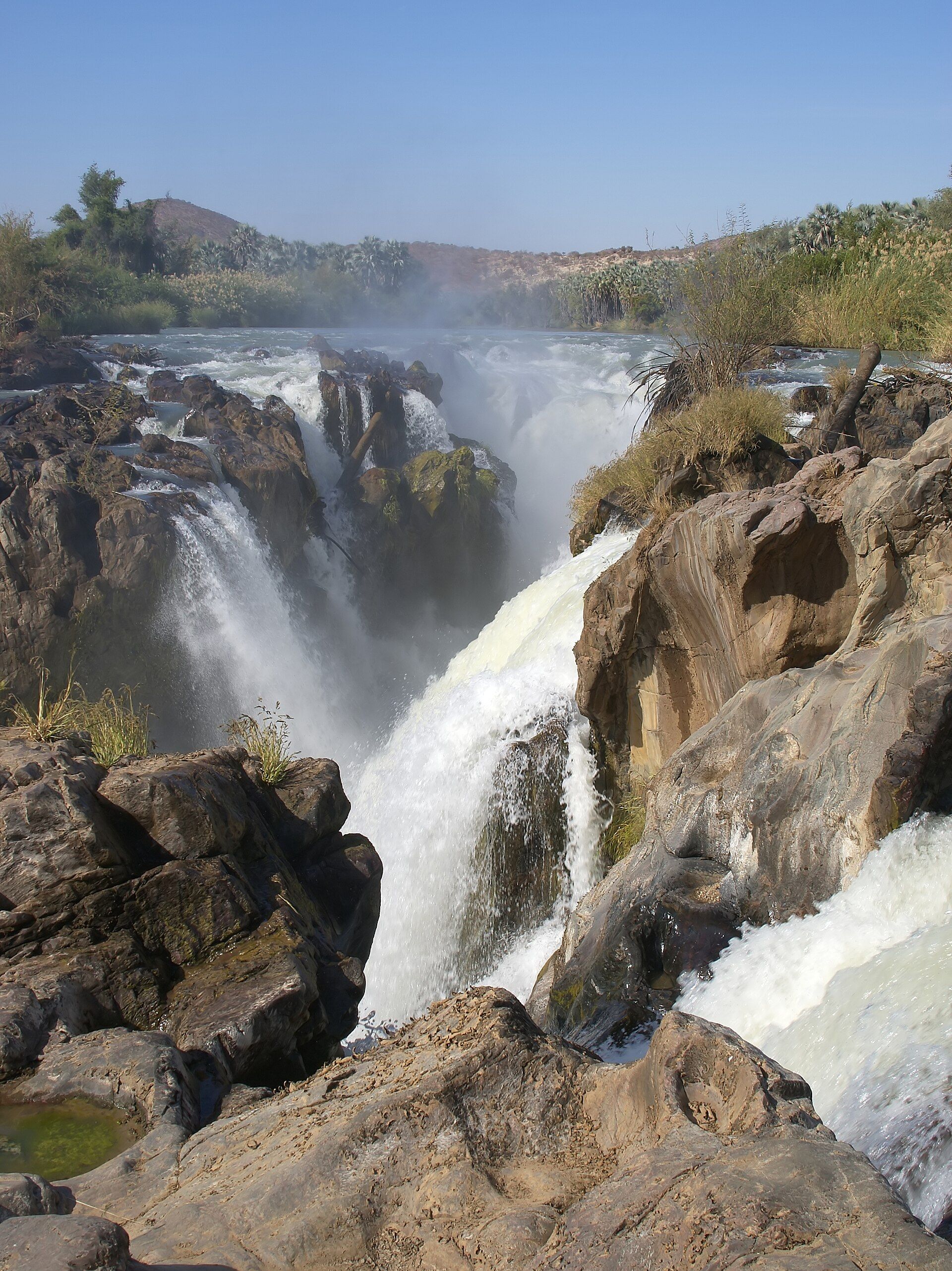 Epupa Falls, Kunene Region (Kaokoland), Namibia–Angola border