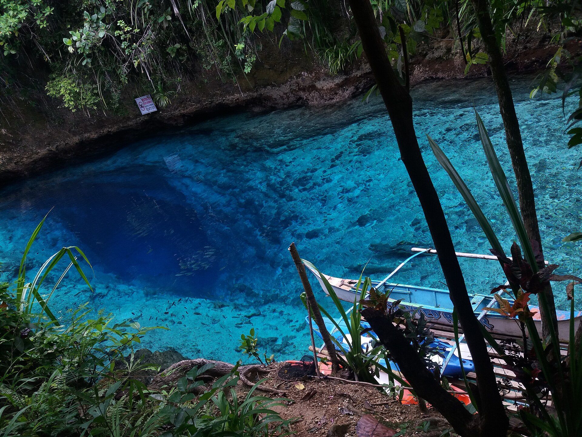 Hinatuan Enchanted River, Hinatuan, Surigao del Sur, Mindanao, Philippines