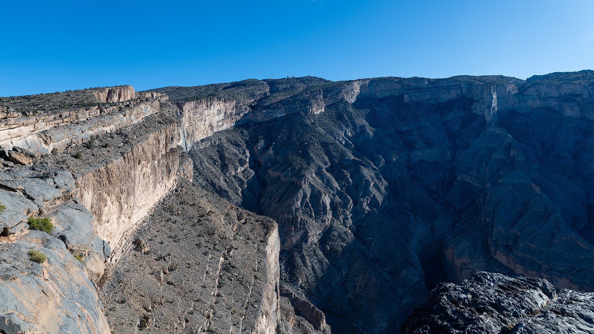 Jebel Shams, Al Hajar Mountains, northern Oman