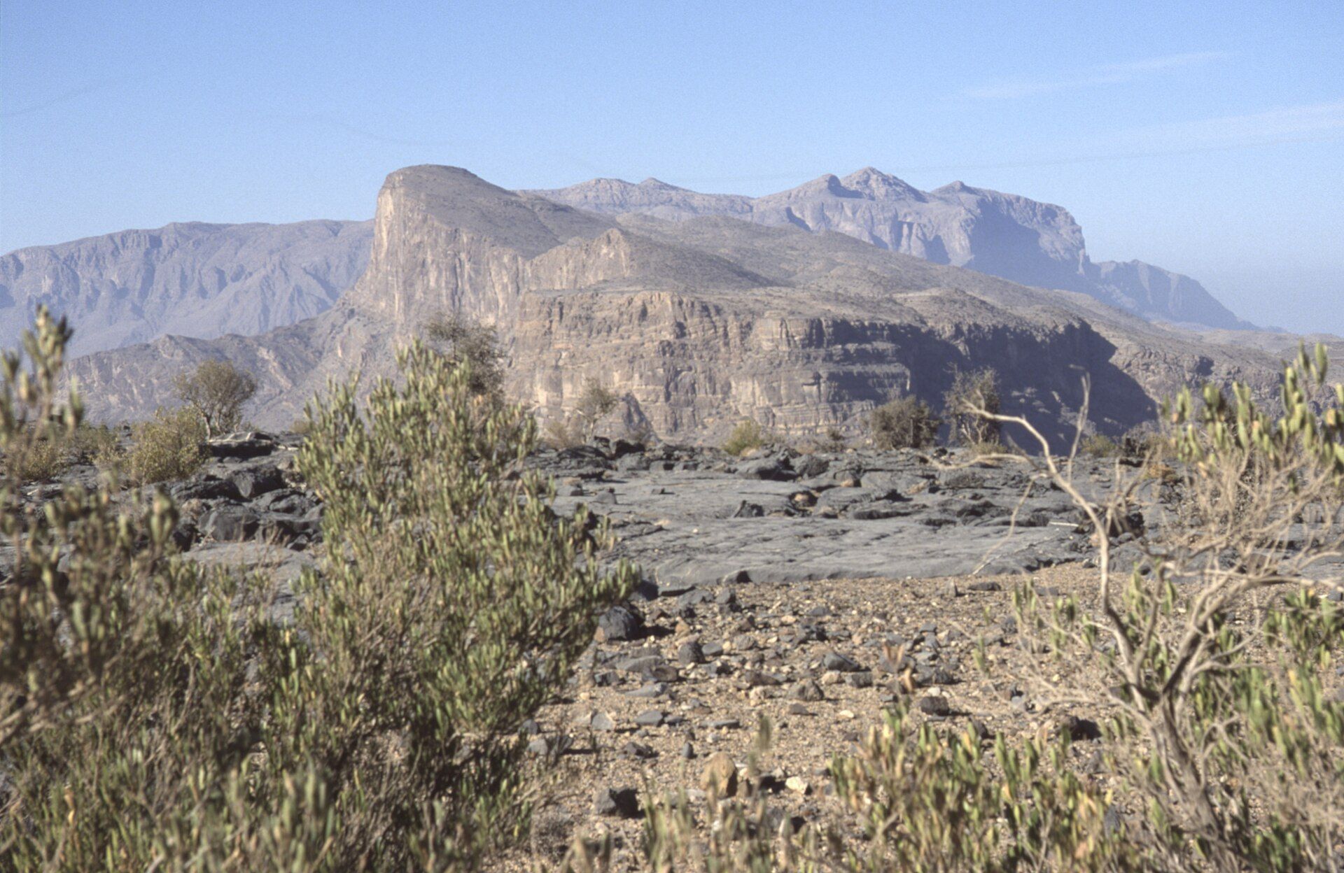 Jebel Shams, Al Hajar Mountains, northern Oman