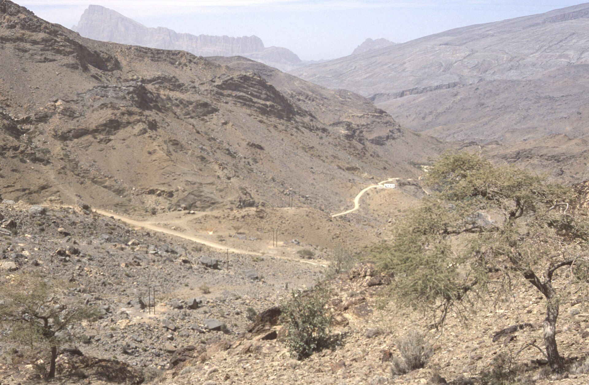 Jebel Shams, Al Hajar Mountains, northern Oman