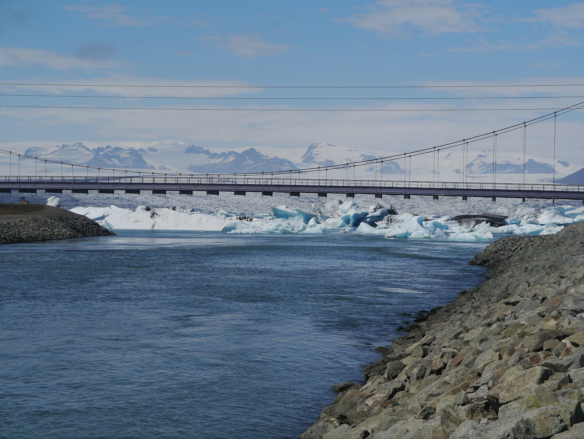 Jökulsárlón Glacier Lagoon, Vatnajökull National Park, Southeast Iceland