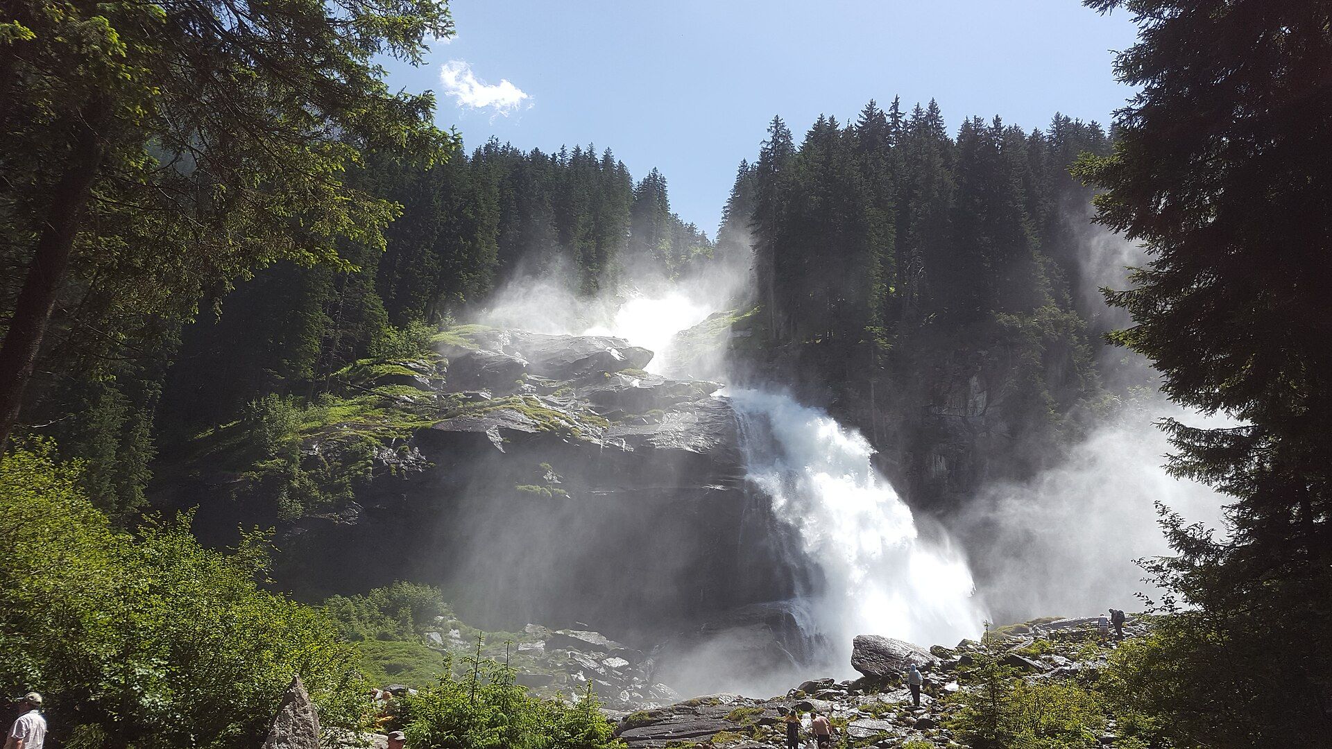 Krimml Waterfalls, High Tauern National Park, Salzburg, Austria