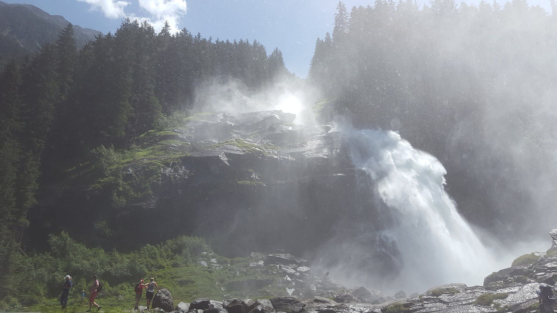 Krimml Waterfalls, High Tauern National Park, Salzburg, Austria