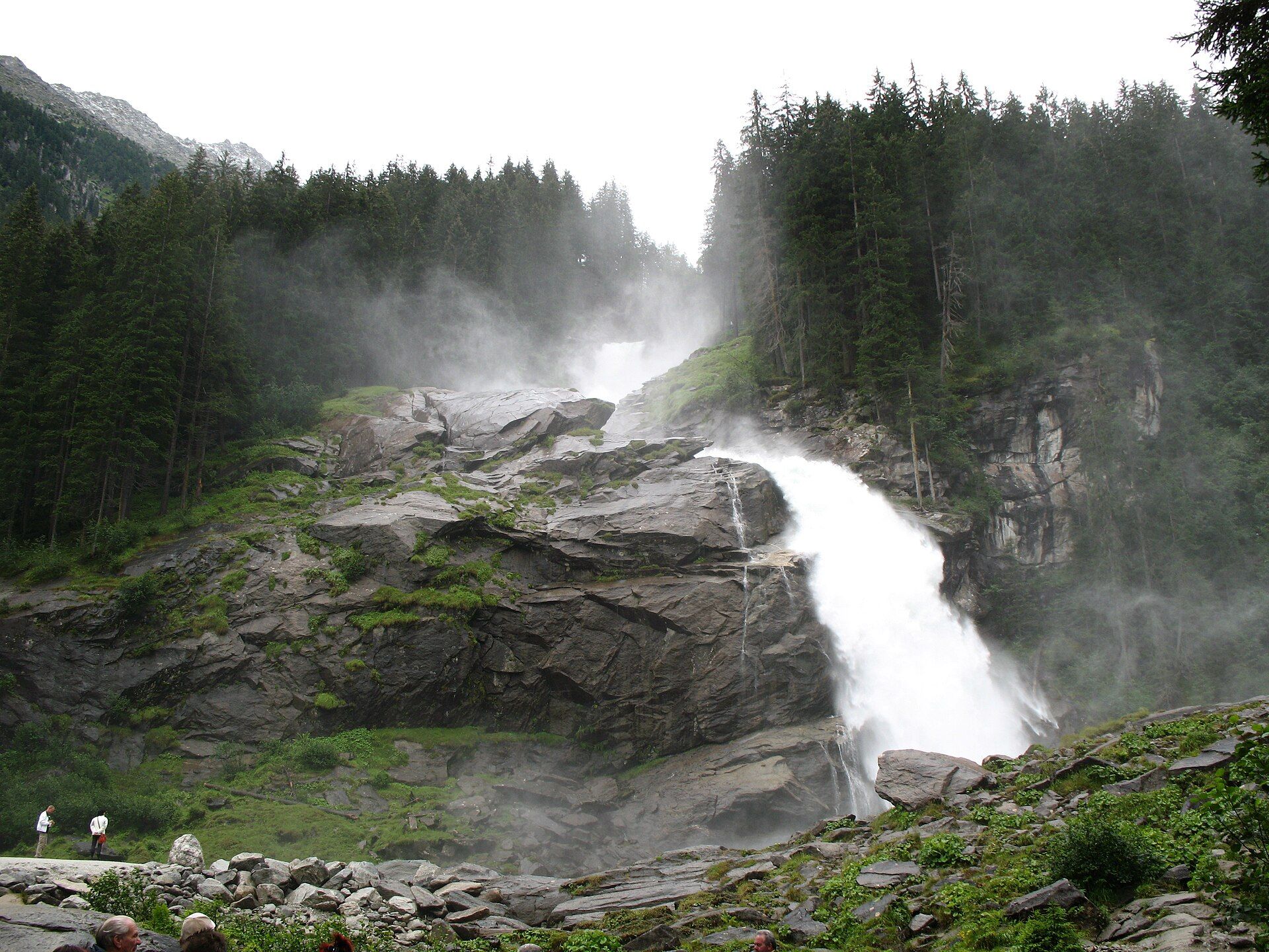 Krimml Waterfalls, High Tauern National Park, Salzburg, Austria