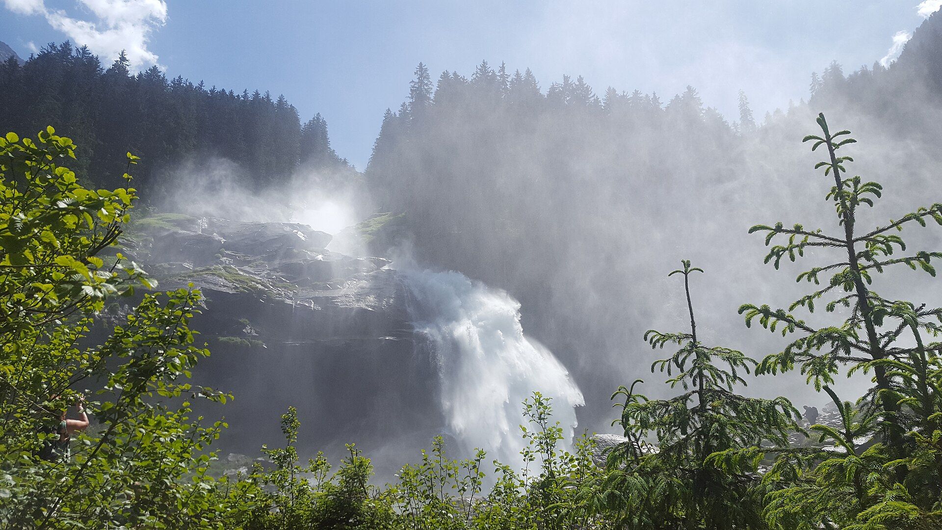 Krimml Waterfalls, High Tauern National Park, Salzburg, Austria