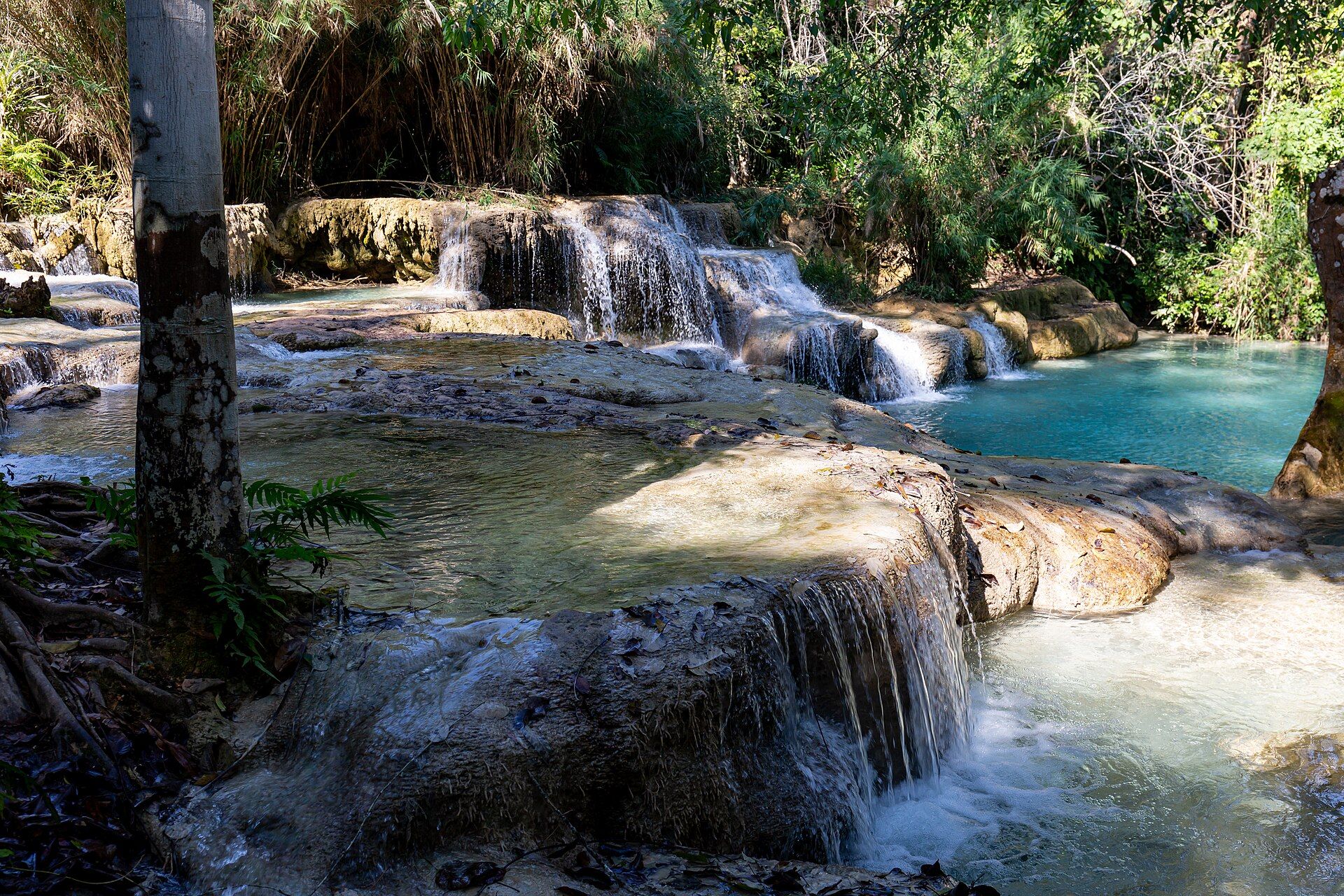 Kuang Si Falls, Luang Prabang Province, northern Laos
