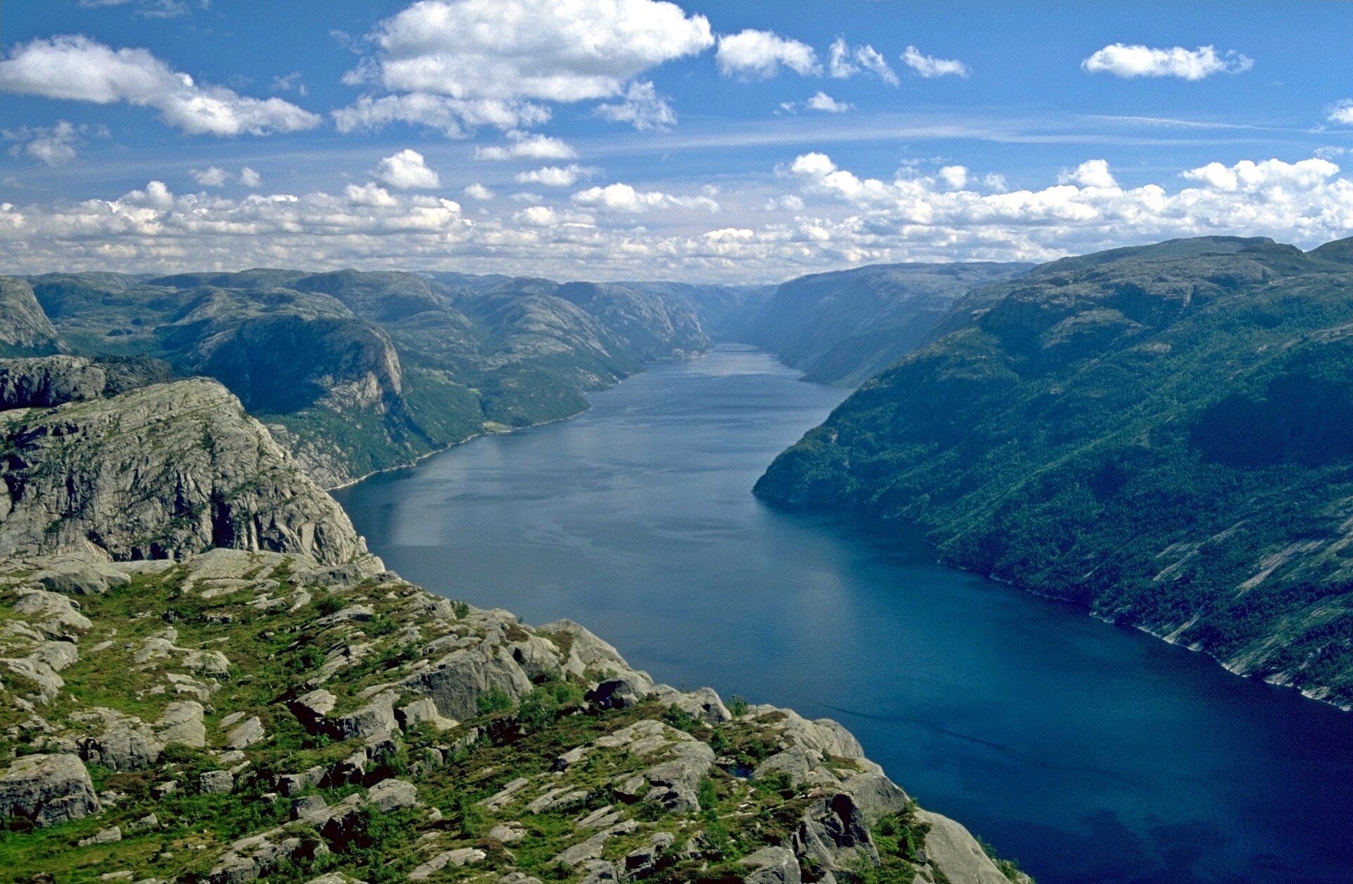 The Lysefjord, Rogaland, Southwestern Norway