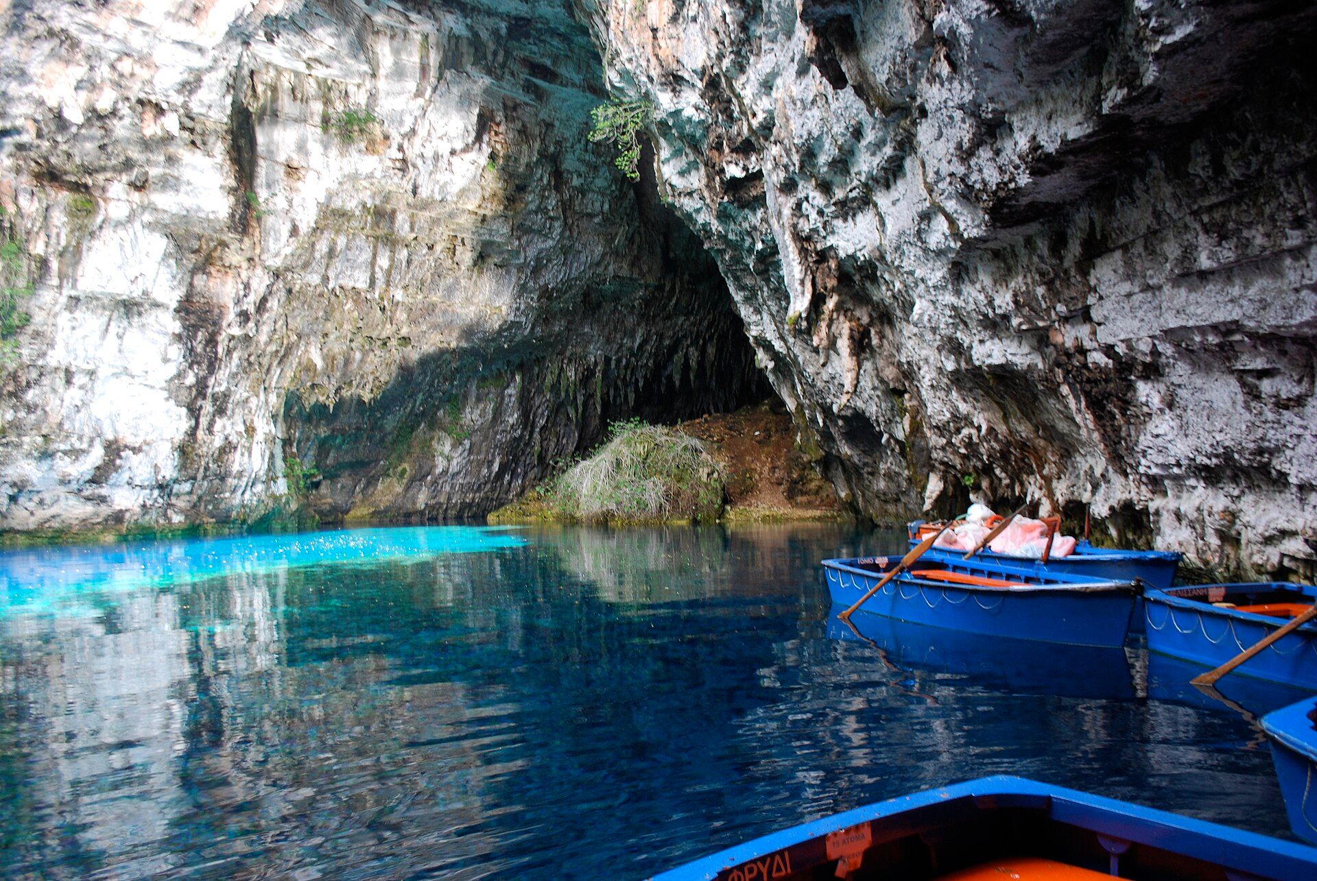 Melissani Cave, Karavomylos, Kefalonia, Ionian Islands, Greece