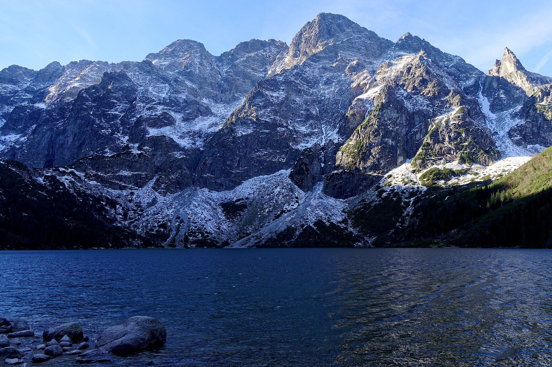 Morskie Oko, Tatra National Park, Lesser Poland, Poland