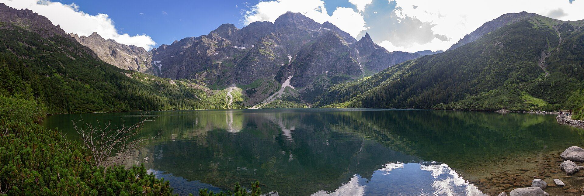 Morskie Oko, Tatra National Park, Lesser Poland, Poland