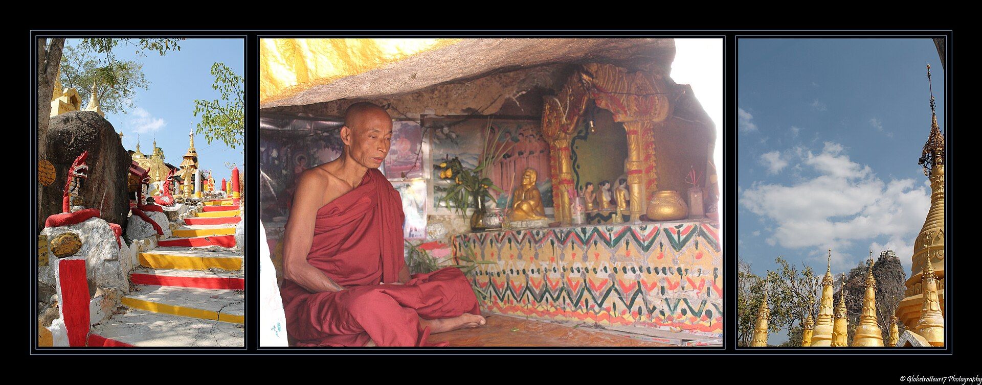 Mount Popa & Taung Kalat, Mandalay Region, central Myanmar