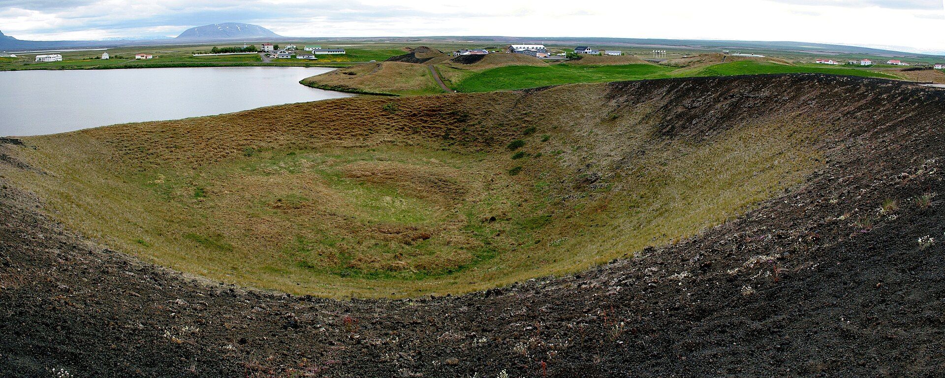 Lake Mývatn, Northeast Iceland, near Akureyri