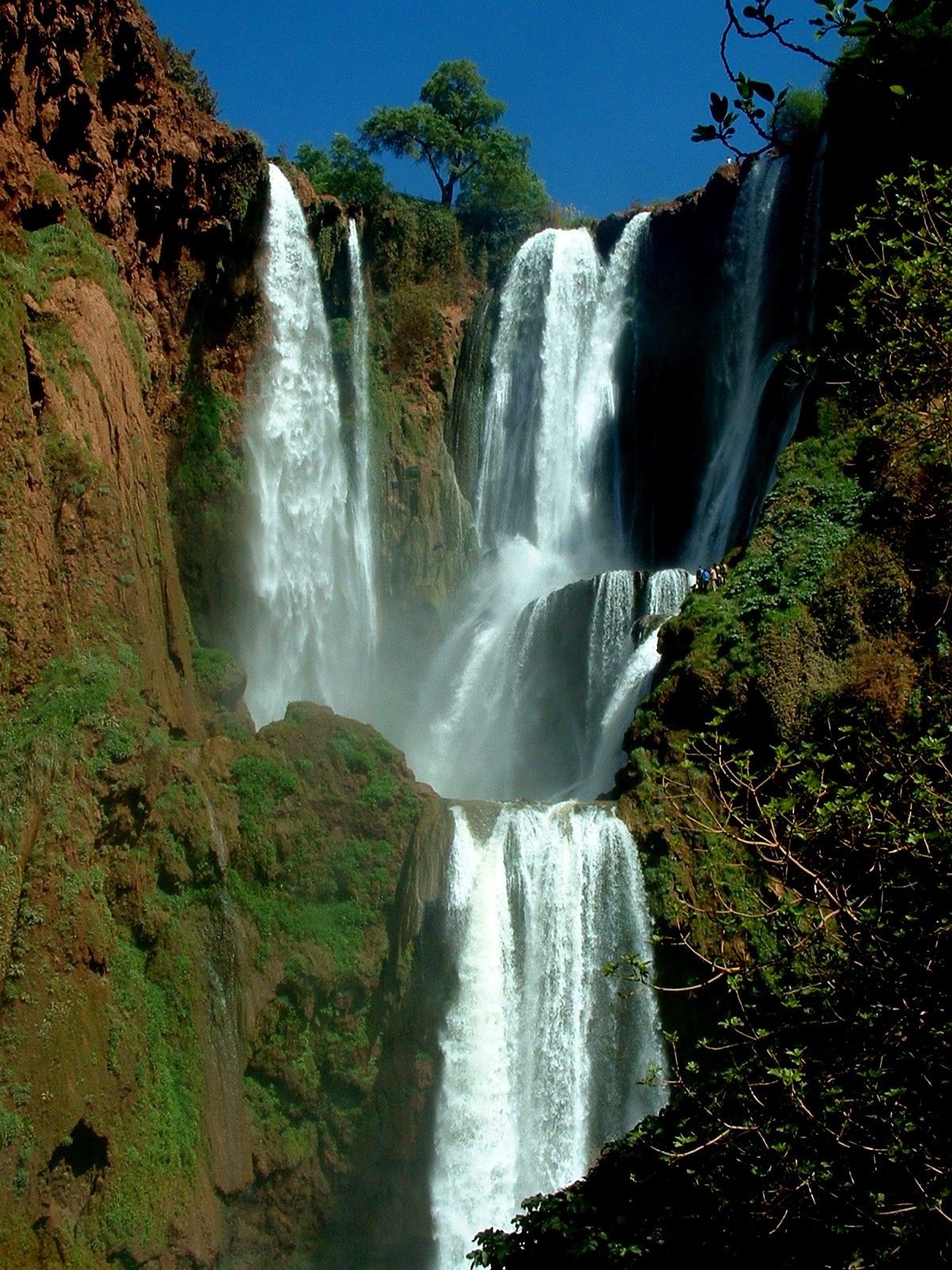 Ouzoud Falls, Tanaghmeilt, near Azilal, Middle Atlas, Morocco