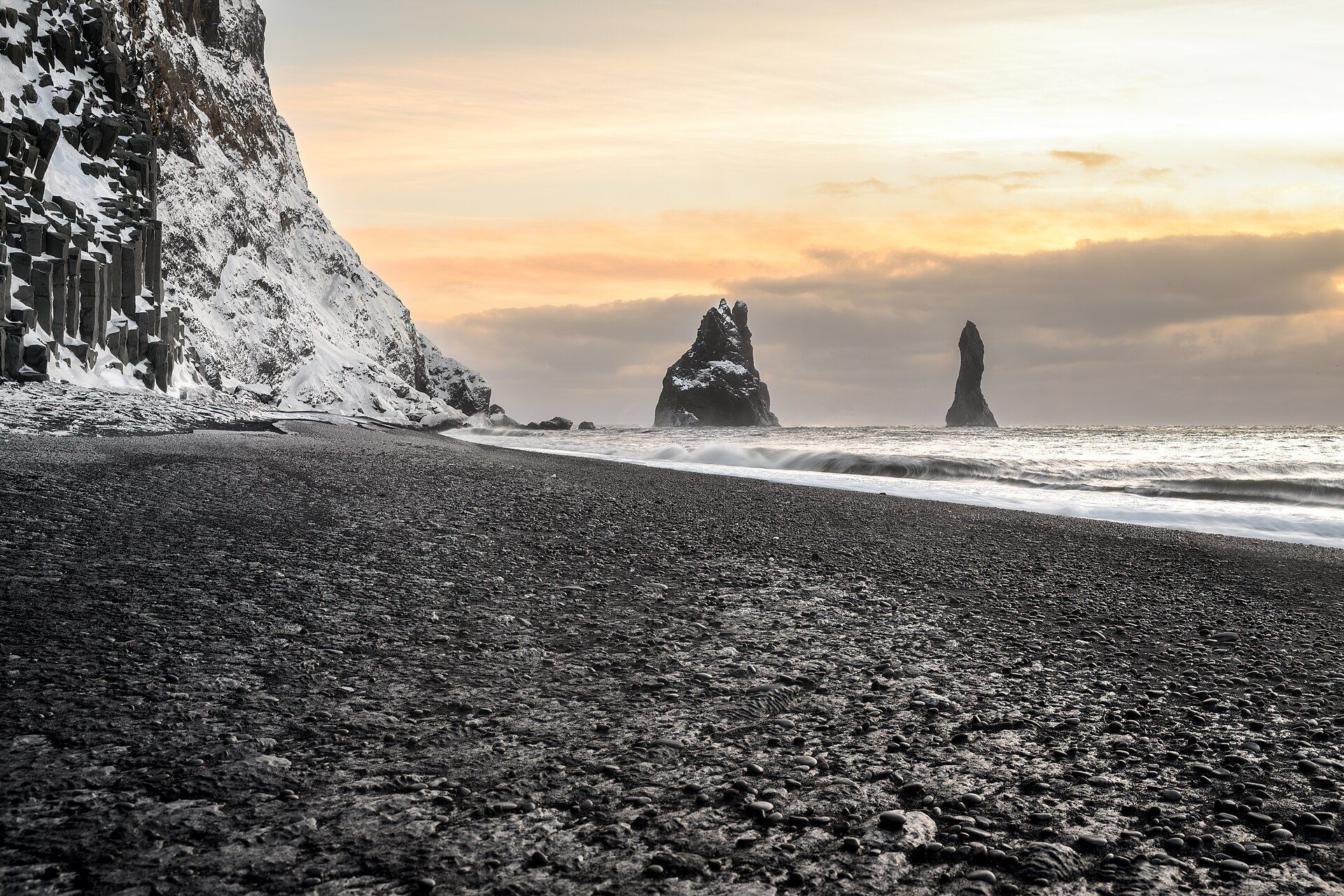 Reynisfjara, Near Vík í Mýrdal, South Iceland