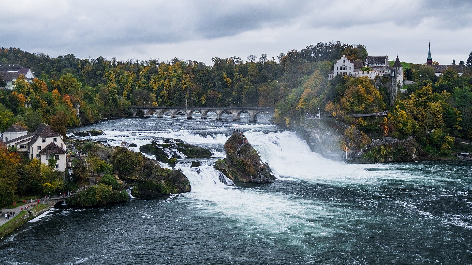 Rhine Falls, Near Schaffhausen, Northern Switzerland