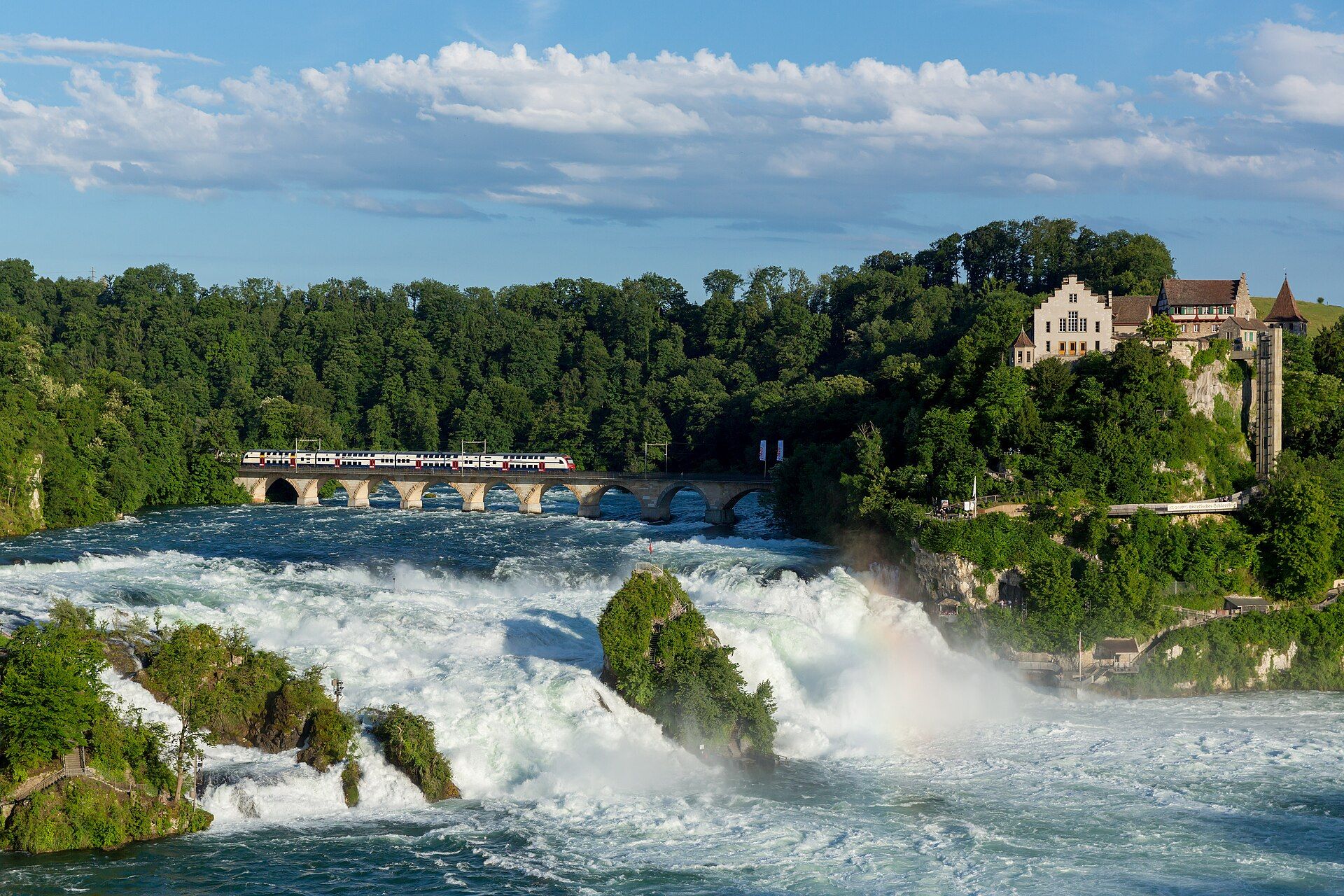 Rhine Falls, Near Schaffhausen, Northern Switzerland