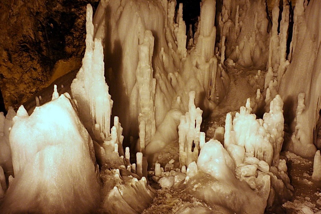 Scărișoara Ice Cave, Apuseni Mountains, western Romania