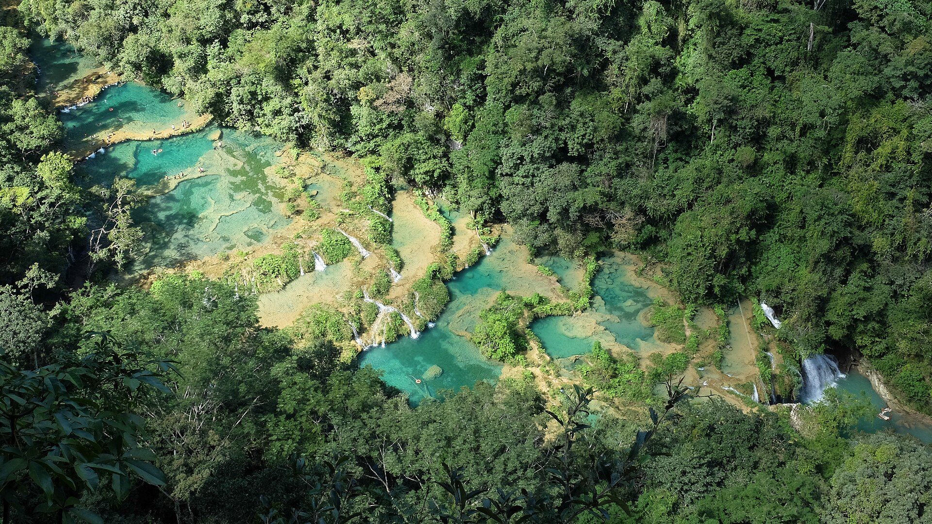 Semuc Champey, Alta Verapaz, central Guatemala