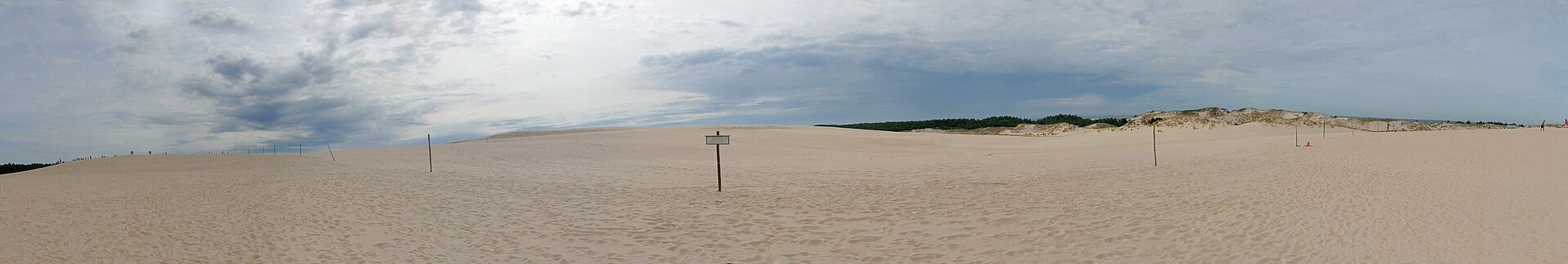 Słowiński Sand Dunes, Słowiński National Park, Pomerania, Poland
