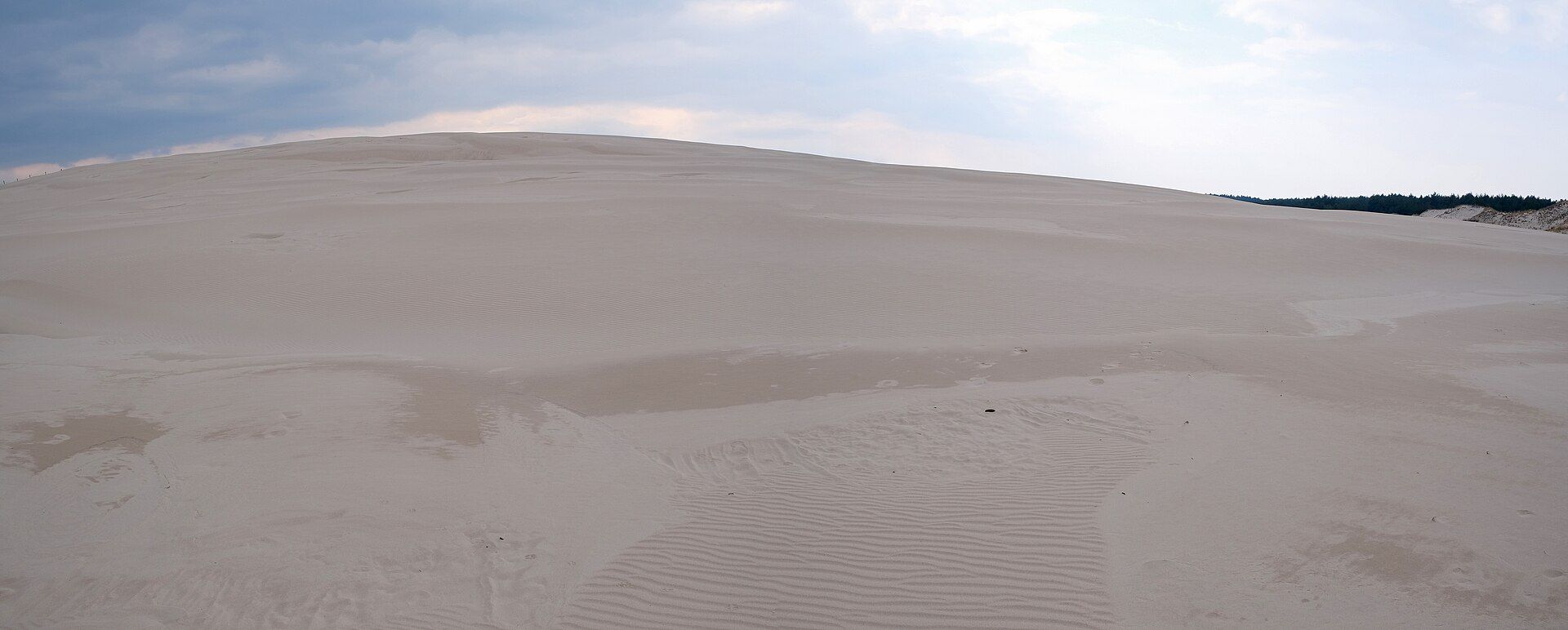 Słowiński Sand Dunes, Słowiński National Park, Pomerania, Poland