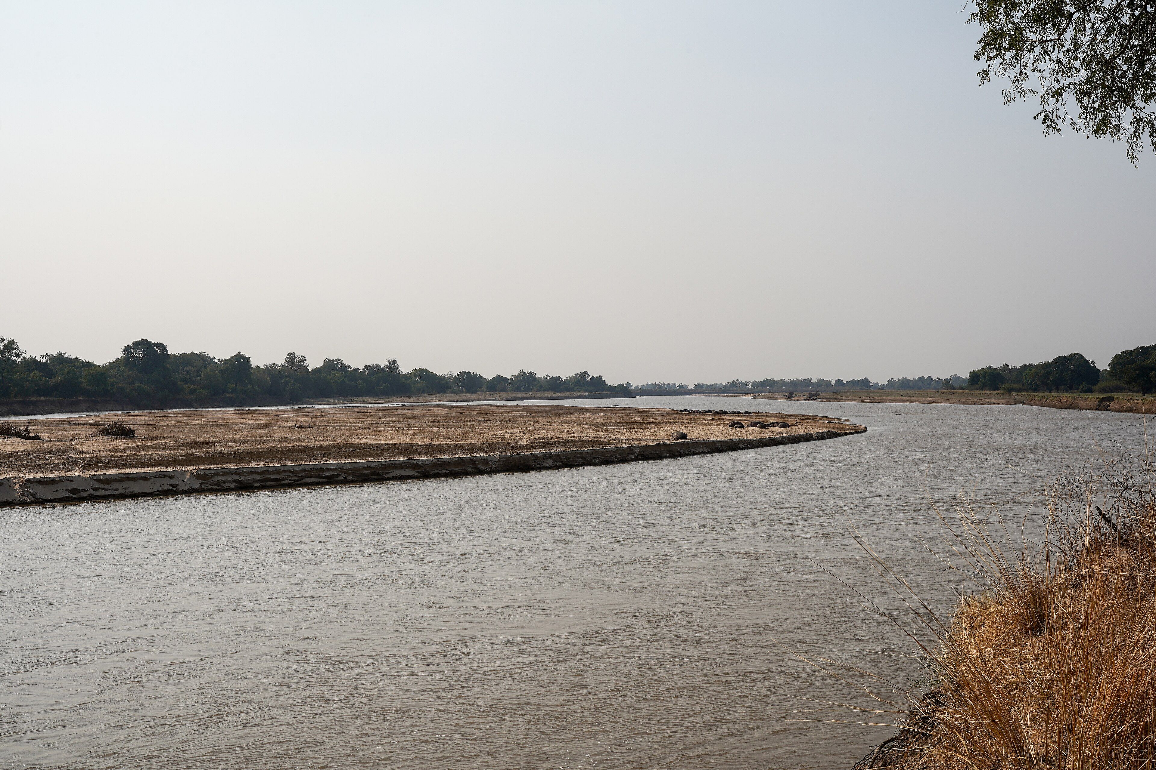 The Luangwa River, South Luangwa National Park, Eastern Province, Zambia
