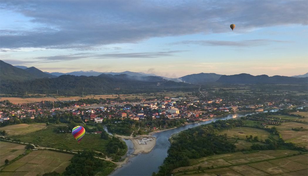 Vang Vieng, Vientiane Province, central Laos