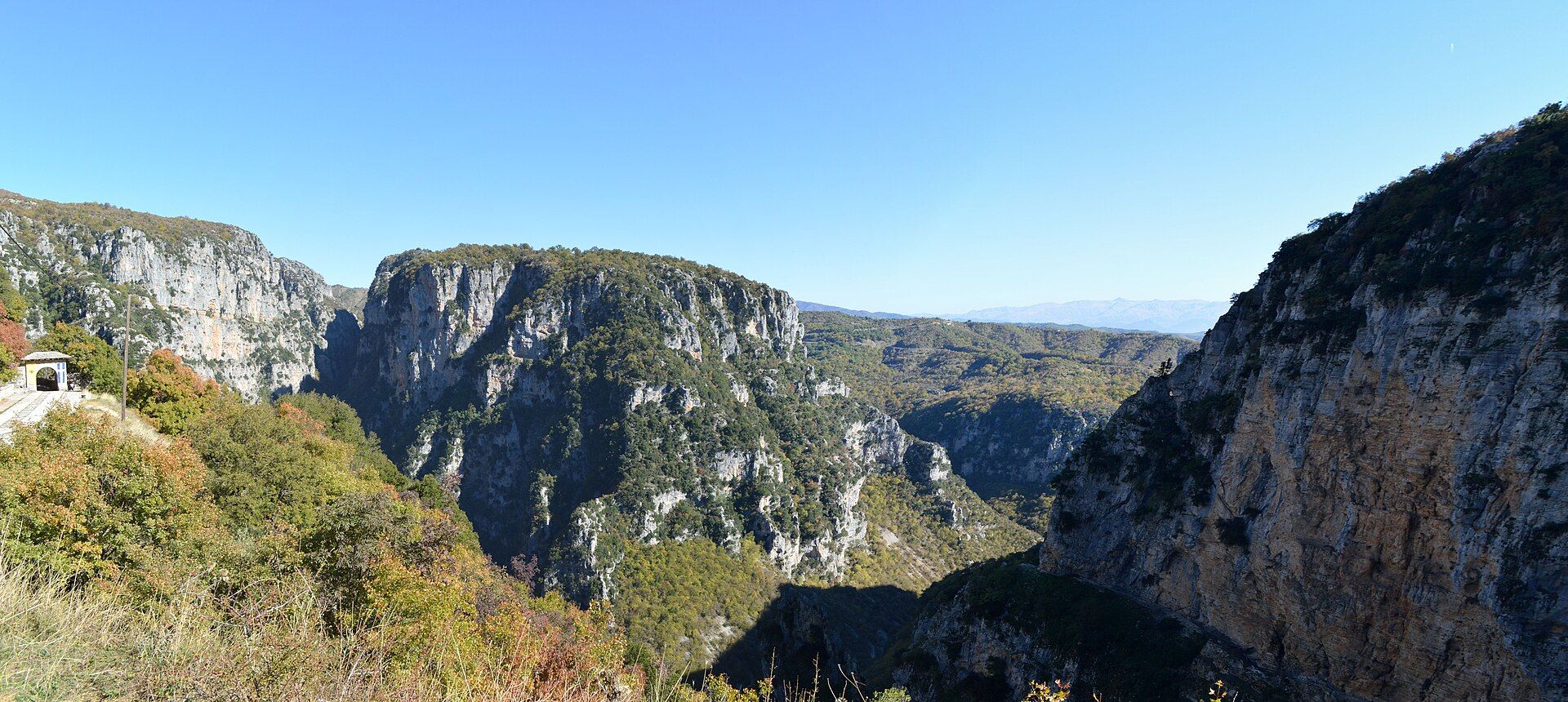 Vikos Gorge, Zagori, Pindus Mountains, Epirus, Greece