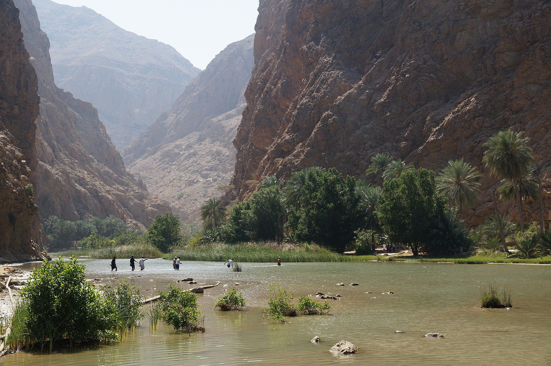 Wadi Shab, Ash Sharqiyah coast, northeastern Oman
