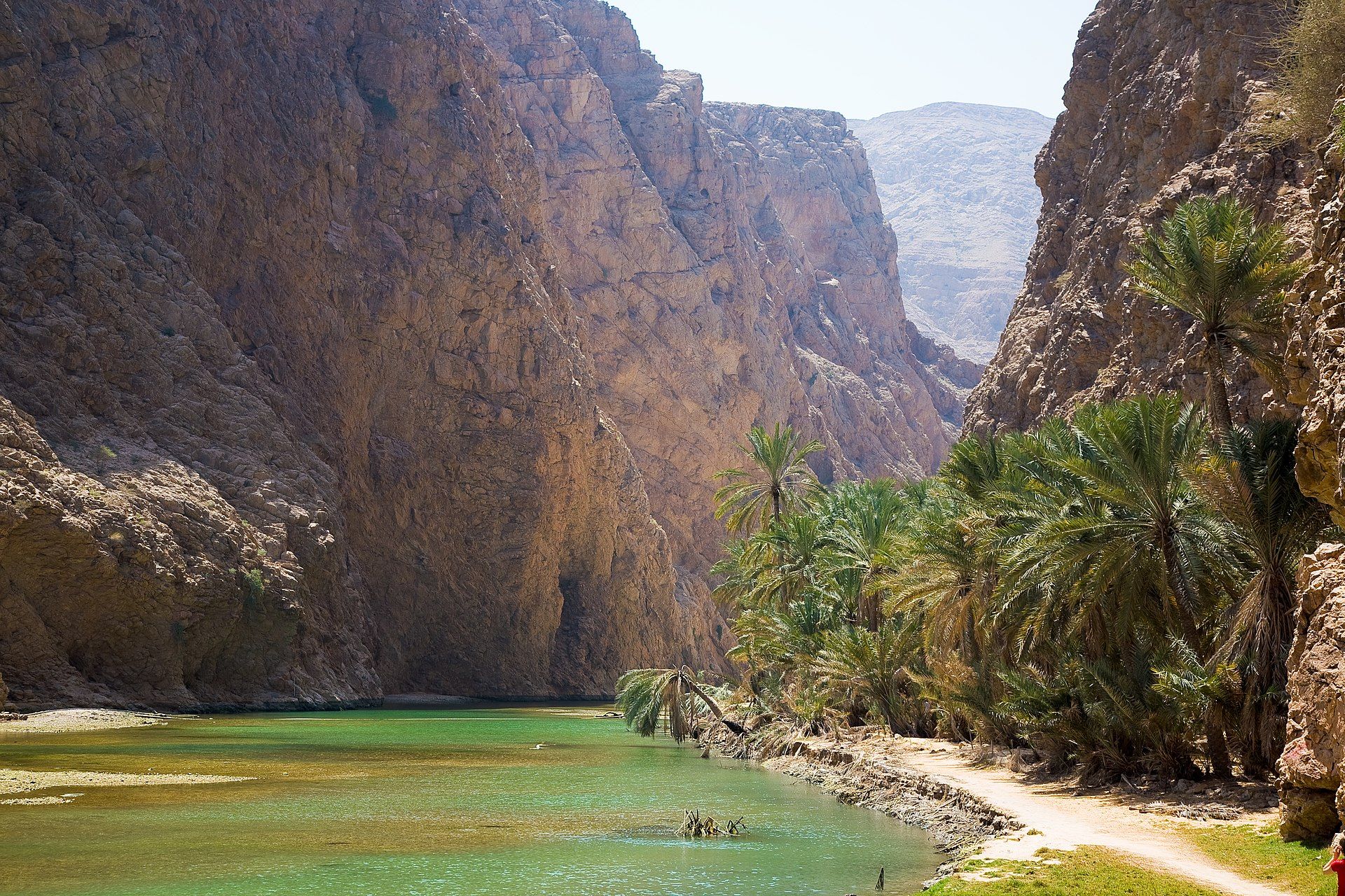 Wadi Shab, Ash Sharqiyah coast, northeastern Oman